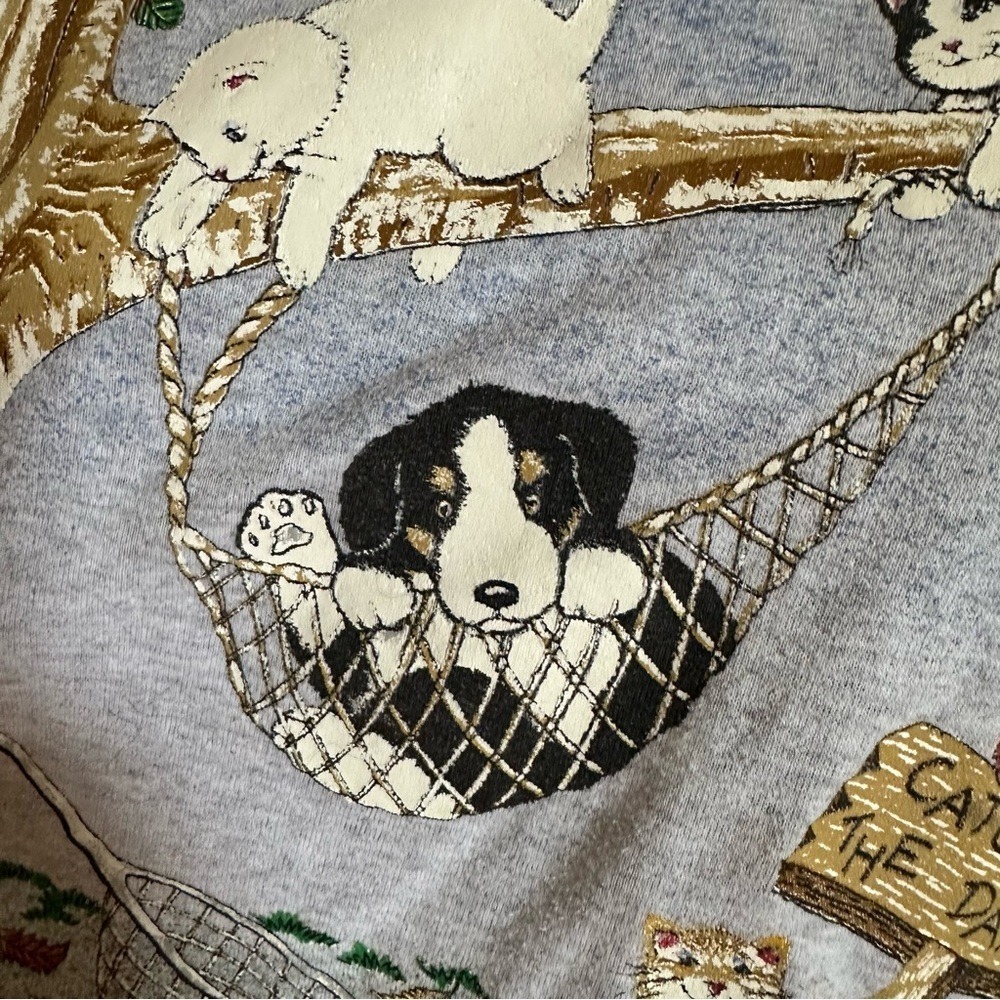 Vintage Basic Editions Built In Turtle Neck With … - image 7